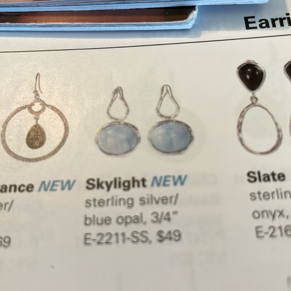 Grace & Heart Skylight Earrings - Picture 7 of 7